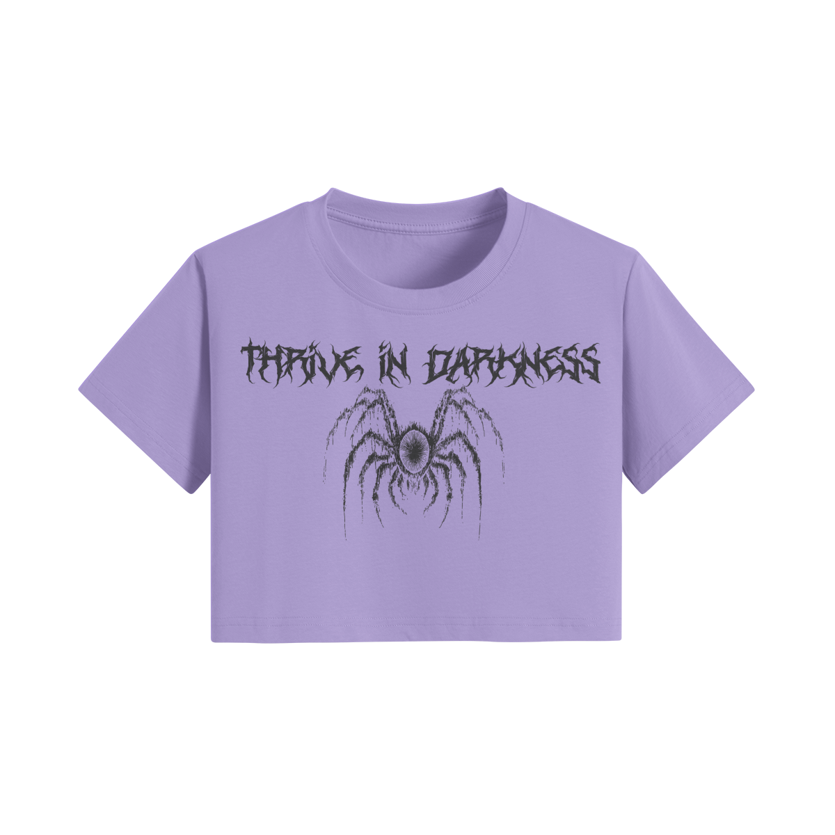 "Thrive in Darkness" Crop Top