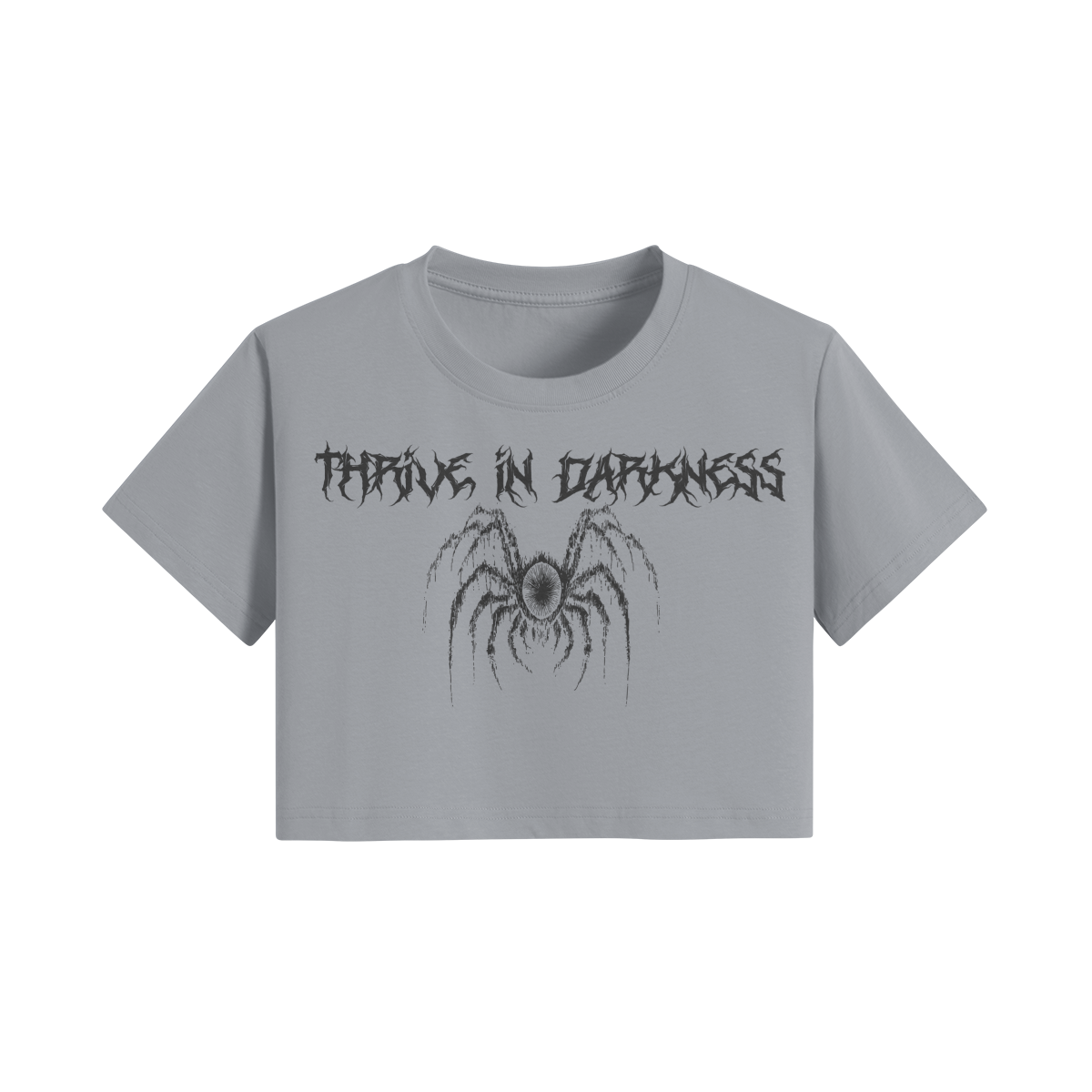"Thrive in Darkness" Crop Top
